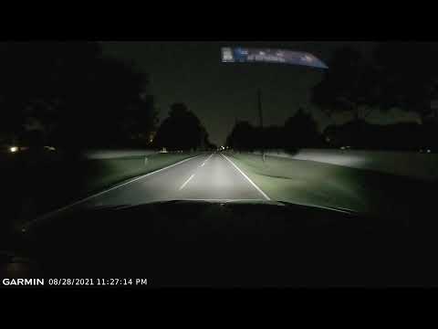 Sylvania Zevo LED H11 low beam on a 2020 Tacoma. Turn lights on/off in the dark.