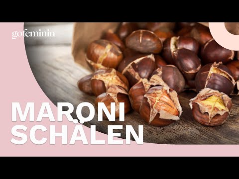 Maronen schälen: Mit diesem Trick lösen sie sich einfach aus der Schale