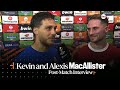 Liverpool 2-0 Union SG Post-Match | Mac Allister brothers react after special Europa League clash 🎥