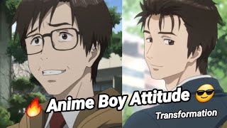 Anime Boy Attitude status 😎  Shinichi transform