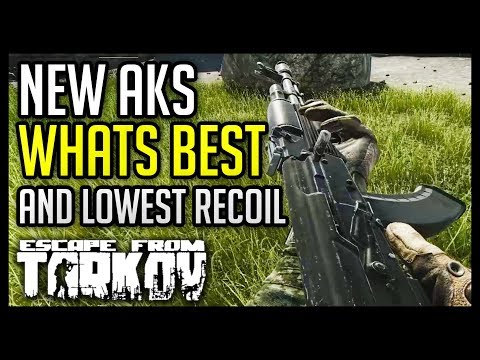 Escape from Tarkov - New AK Variants - The Best & Lowest Recoil
