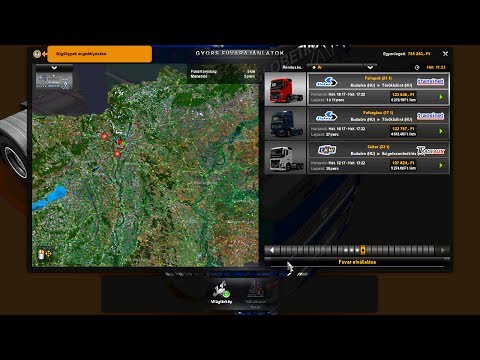 [HD] ETS2: Budaörs-Törökbálint 2014.02.11