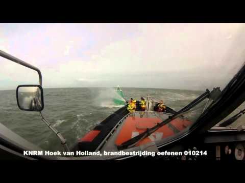 KNRM HvH trainen brandbestrijding