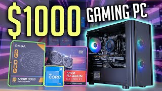 BEST $1000 Gaming PC Build Guide! (2022)