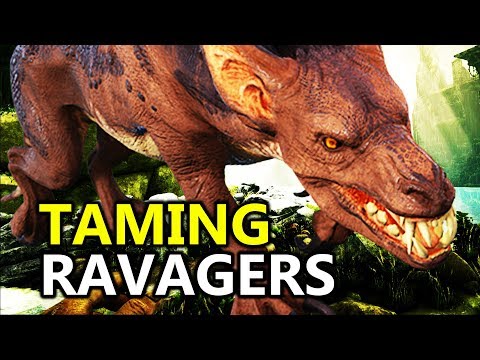 ♥ Taming Ravagers - They Seem Over Powered - Ark Aberration Gameplay