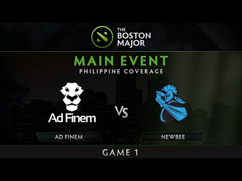 Ad Finem vs Newbee | Boston Major | Playofffs | Game 1