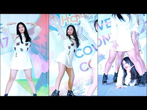 170909 직캠 'Kookkai'(Pink Squid) -Rose- '마지막처럼'(BLACKPINK) @ HAHA K-POPS Cover Dance Contest 2017