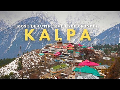 India’s Most Beautiful Village | Kalpa, khab sangam, Nako frozen lake | Spiti Winter Expedition
