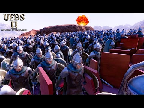 13000 Dressers VS 21000 Rohan Swordsmans. Ultimate Epic Battle Simulator 2 UEBS 2
