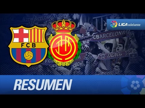 Resumen de FC Barcelona B (2-4) RCD Mallorca
