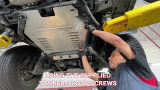 Toyota 4Runner Catalytic Converter Theft Shield