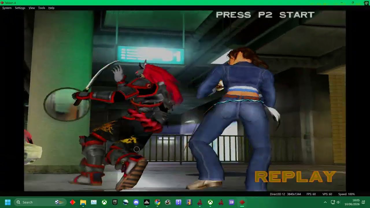PCSX2X6 = TEKKEN 4 TEST + JULIA ARCADE MODE 4K UK ARCADES GAMEPLAY 2026 NAMCO SYSTEM 246