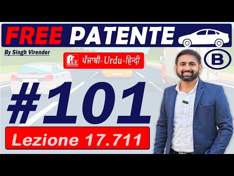 Patente B in Punjabi 2024-2025 Free | Episode 101 Lecture 17.711 to 17.716