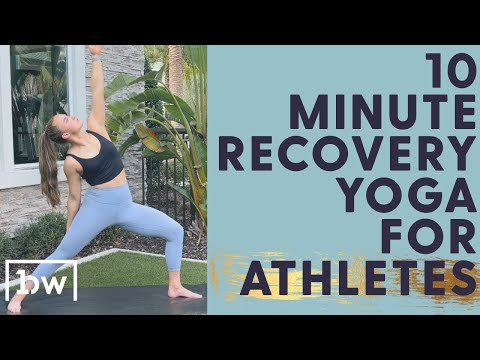 10 Minute Full Body Recovery Yoga For Athletes | Stretch and Boost Recovery with Pro Soccer Player