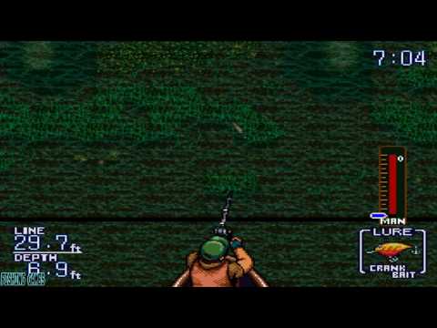Bassin's Black Bass - SNES Gameplay