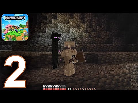 Minecraft PlayStation 5 Edition - Gameplay Walkthrough Part 2 - Cave Exploration (PS5)