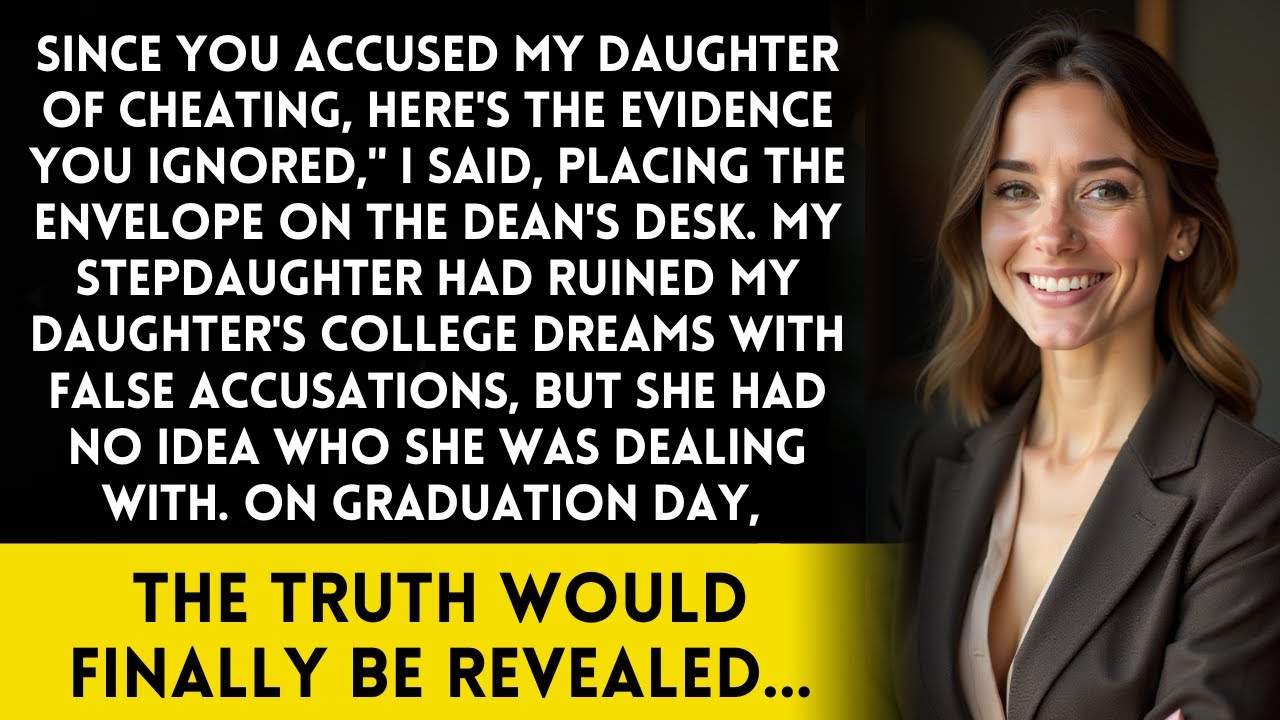 Stepmom's Lies Ruined College Dreams, but I Got the Last Laugh at Graduation.
