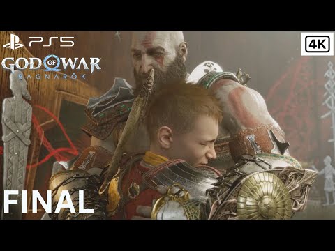 GOD OF WAR RAGNAROK PS5 - Walkthrough Gameplay Part 36 - STORY END [60FPS PS5] - No Commentary