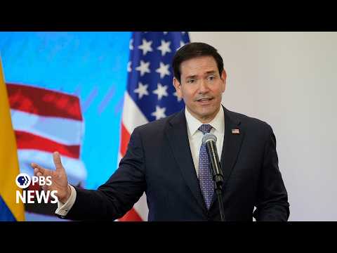 WATCH LIVE: Rubio, Ecuadorian Foreign Minister Kury deliver joint statements