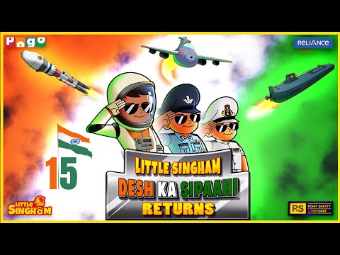 Little Singham Desh Ka Sipaahi 💥 | Secret Mission vs King Cobra 🐍 | Pogo TV | Kids Cartoon