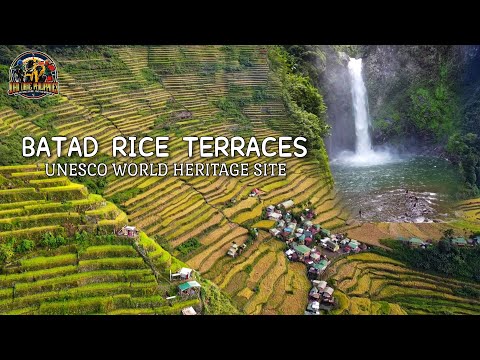 Patrimônio Mundial da UNESCO | Terraços de arroz de Batad | Terraços de arroz de Banaue Cataratas de Tappiya