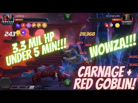 Bleepin Awesome LOL Starlord Solo With R2 Carnage (Red Goblin Synergy)