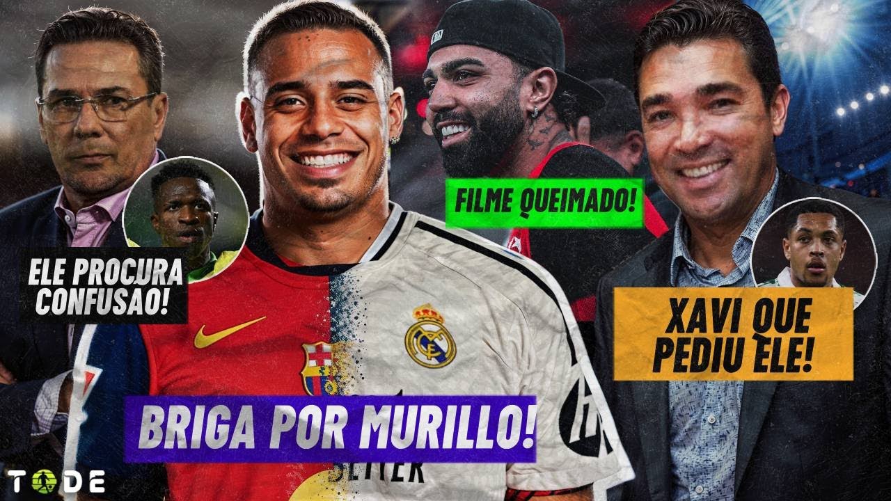 "VINI JR NÃO É VITIMA, ELE PROVOCA" Luxemburgo l MURILLO alvo do REAL e BARÇA l GABIGOL AFASTADO e+
