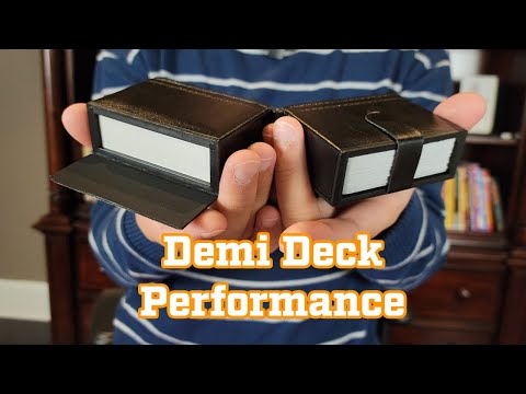 Sawed and Restored Deck (Demi Deck)??!! + Giveaway Winner