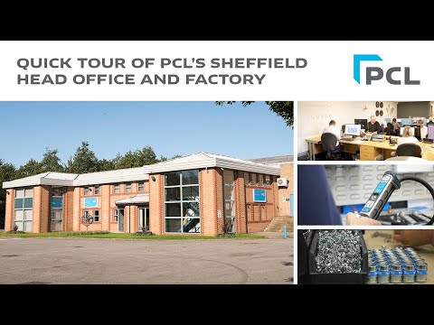 Quick Tour of PCL's Head Office and Factory in Sheffield