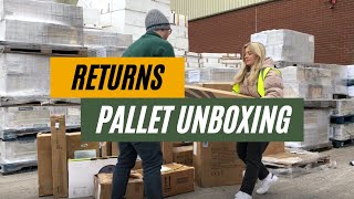 Returns Pallet Unboxing Video