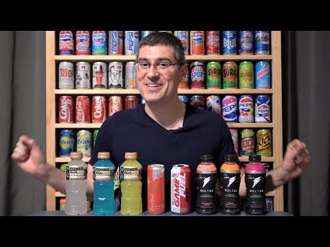 CTC Lightning Round Review #33 - 8 New Drinks for 2020 (Gatorade Bolt 24, Powerade Ultra & More)