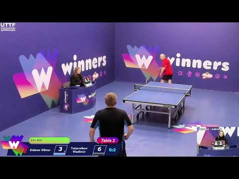 Winners League  08.04.21  Ziakun Viktor - Tatarnikov Vladimir 20:00