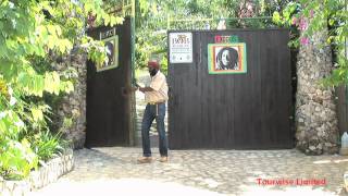 Bob Marley's house and mausoleum in the village of Nine Miles,  Jamaica.