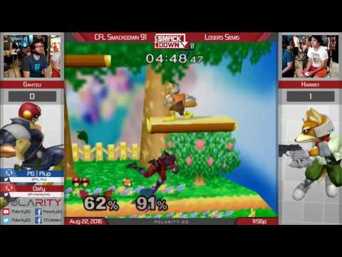 CFL Smackdown 91 Melee - Harriet (Fox) vs Gahtzu (Falcon) - Losers Semis
