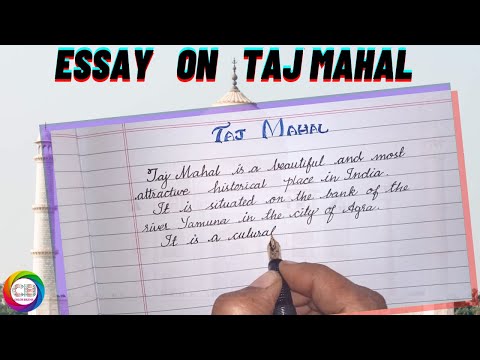 Short Essay on Taj Mahal in English | 10 Lines on Taj Mahal | Wonders of India | Visit to Taj Mahal