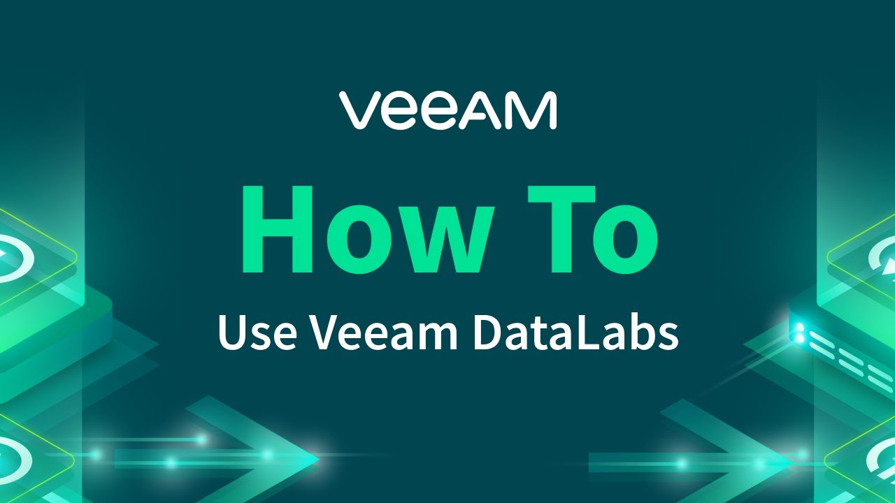 Veeam DataLabs - Architecture Overview video