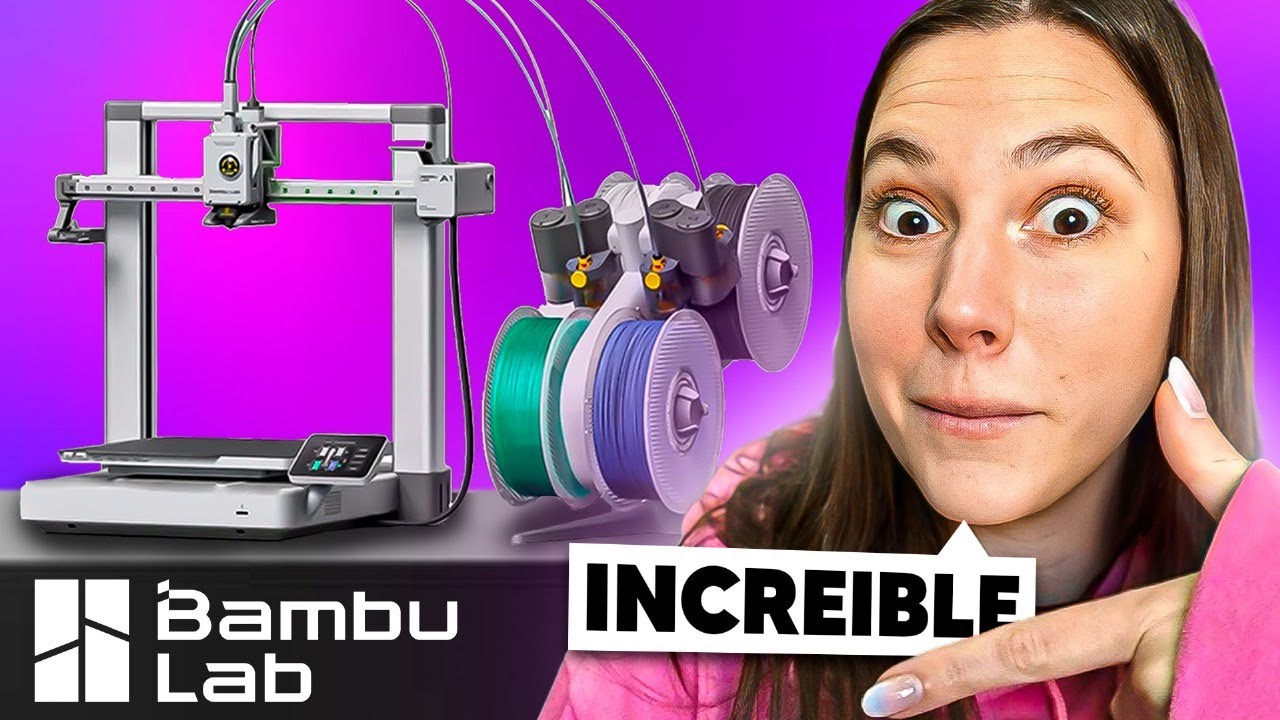 La IMPRESORA 3D más COMPLETA del MERCADO!! Bambu Lab A1 COMBO 🤯 Unboxing + Review