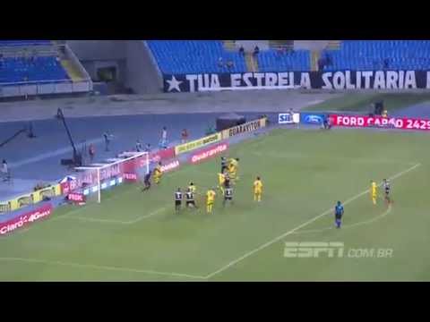 Carioca:  Gols de Botafogo 4 x 1 Madureira  05/04/2015