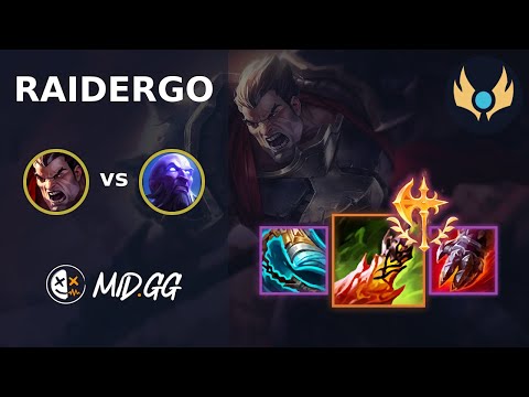 MID.GG: [ RaiderGO ] Darius TOP vs Ryze | EUW CHALLENGER | LOL Season 2025