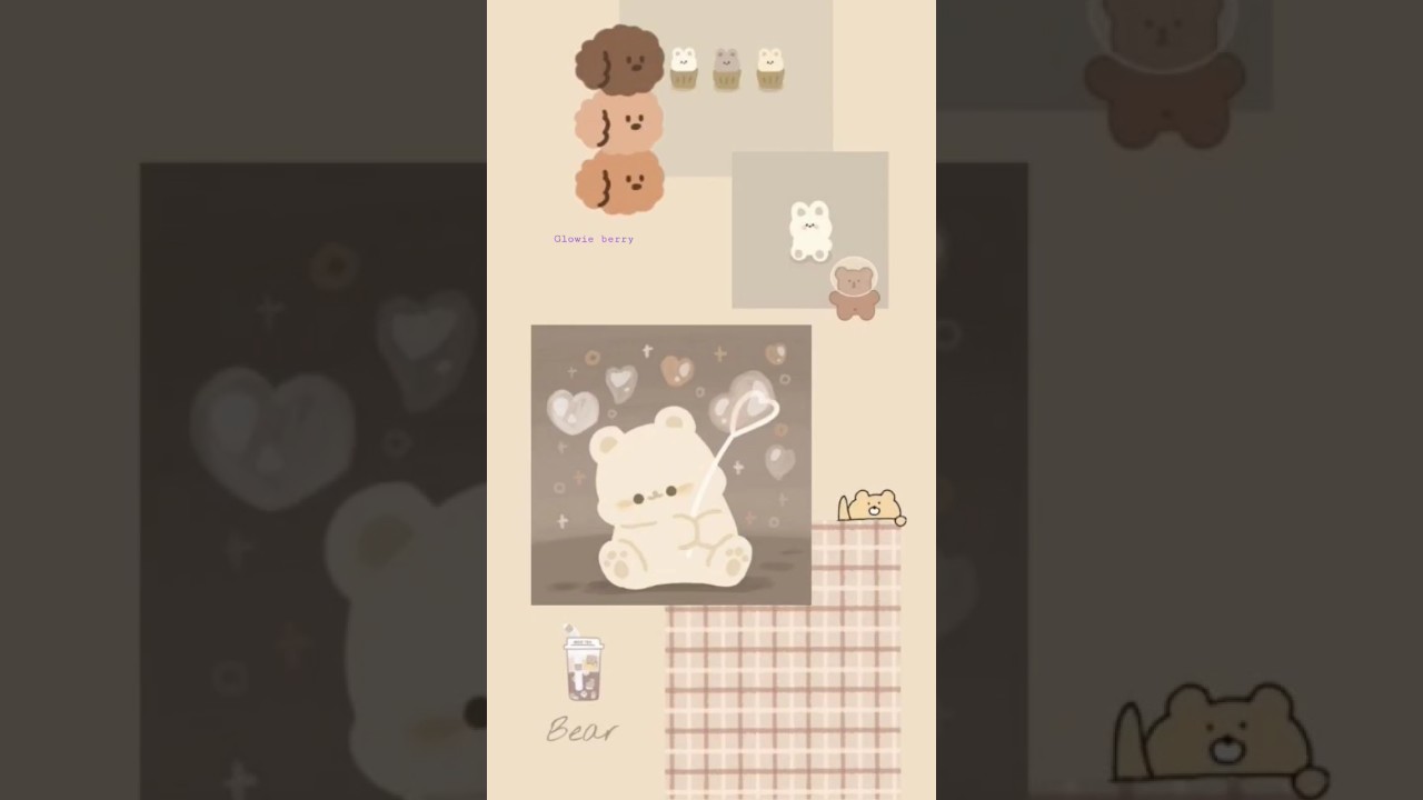 Cute wallpapers 🤎🧸#phone #aesthetic #beigeaesthetic #decor #bear #teddy