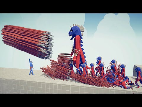 EVERY GOD vs DINOSAURS + GIANT | TABS - Totally Accurate Battle Simulator