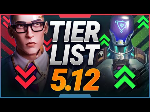 The Best Agents To Dominate 2023 - 5.12 Tier List