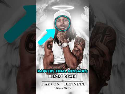 Rappers’ Final Messages Before They Died…💔🕊️ #rap #kingvon #rip