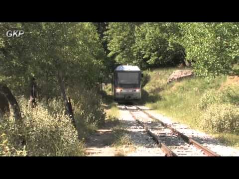 TRAIN-SPOTTING AT ZACHLOROU, RACK RAILWAY