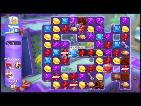 Wonka's World of Candy Crushing It Level 3 - NO BOOSTERS 🍫 | SKILLGAMING ✔️