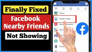 How To Fix Facebook Nearby Friends Option Not Showing (2024) | Nearby Friends Facebook Not Working