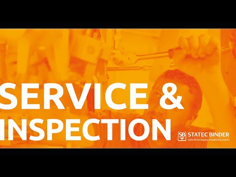 STATEC BINDER - Inspection of your machines