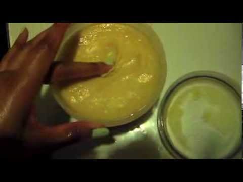 How I Make Coconut Oil & Shea Butter Mix Video