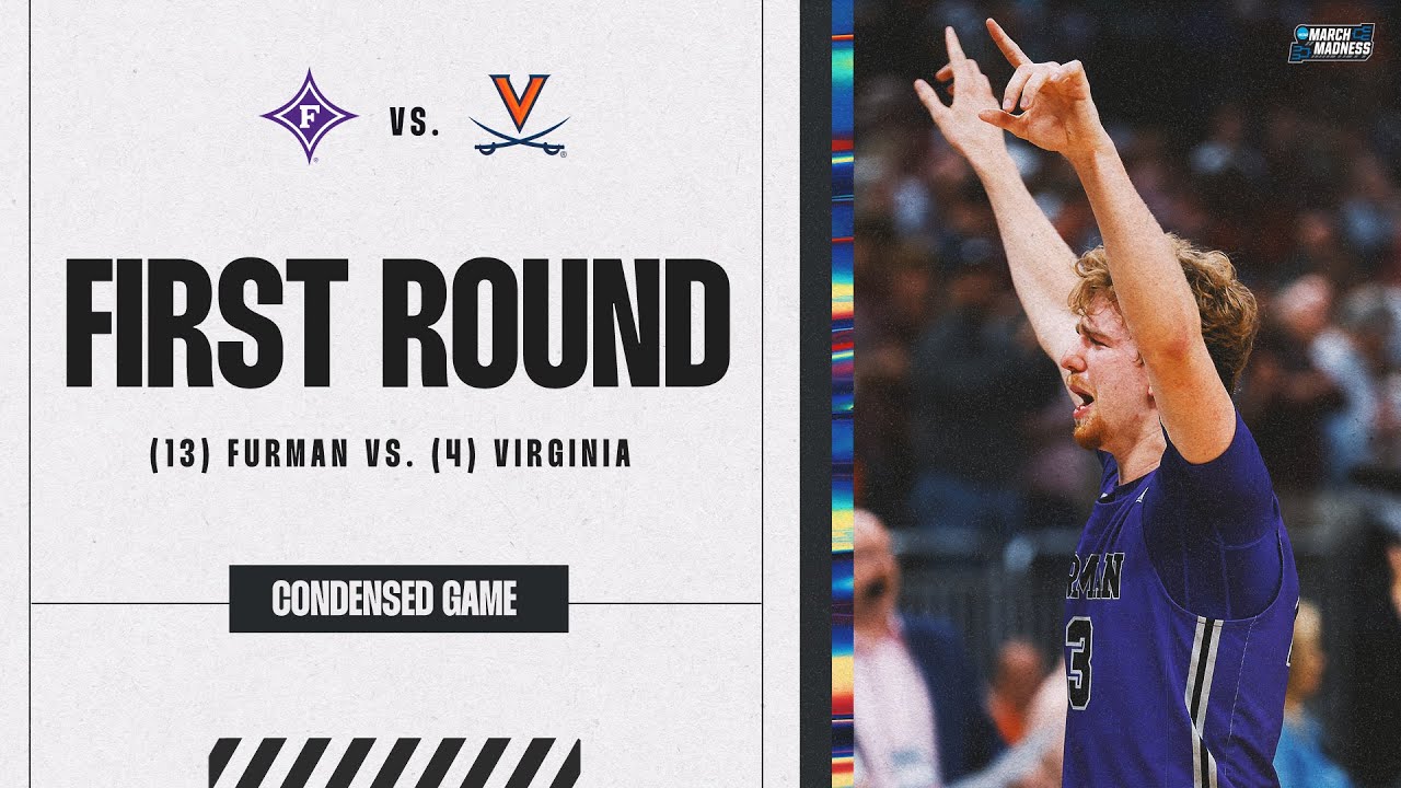 Furman vs. Virginia - First Round NCAA tournament extended highlights