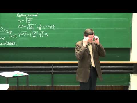 PH I - 36 - Maxwell Boltzmann'sche Geschwindigkeitsverteilung